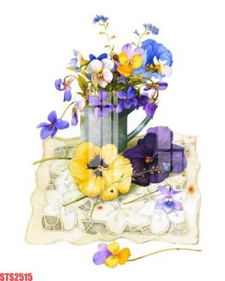 File tranh Tranh sơn dầu phương tây tổng hợp STS2515 (bản gốc) in lụa 3D