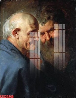 Ảnh gốc Tranh sơn dầu phương tây tổng hợp STS25240 (độ nét cao) in mica