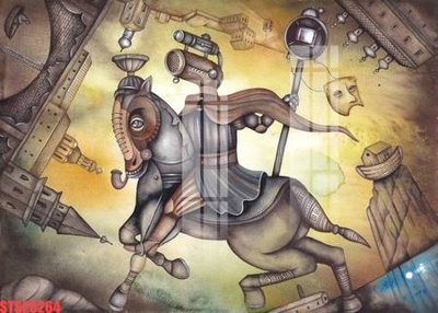 File tranh in trần 3D Tranh sơn dầu phương tây tổng hợp STS25264 (ảnh gốc)