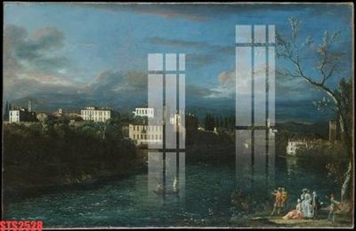 File gốc Tranh sơn dầu phương tây tổng hợp STS2528 (in mica) trang trí