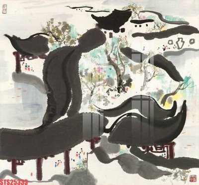 Tải file Tranh sơn dầu phương tây tổng hợp STS25333 (gốc) in trên mọi chất liệu