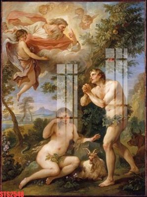 Hình ảnh file gốc in trần nhà Tranh sơn dầu phương tây tổng hợp STS2548