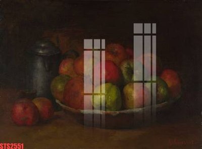 Download file gốc Tranh sơn dầu phương tây tổng hợp STS2551 (in mica) trong suốt