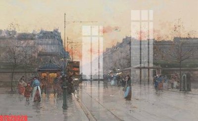 Download file Tranh sơn dầu phương tây tổng hợp STS25528 (gốc) in mica ốp bếp