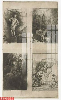 Ảnh gốc file in lụa Tranh sơn dầu phương tây tổng hợp STS25566 chi tiết