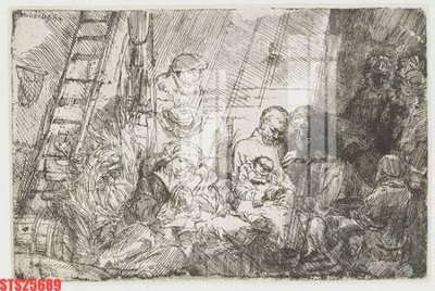 File gốc Tranh sơn dầu phương tây tổng hợp STS25689 (vector) cho in ấn