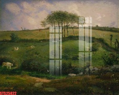 File in ấn Tranh sơn dầu phương tây tổng hợp STS25822 (bản gốc) từ file gốc