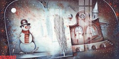 Tải về hình ảnh gốc Tranh sơn dầu phương tây tổng hợp STS25937 sắc nét