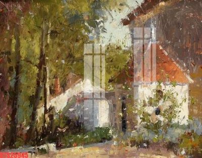 File gốc Tranh sơn dầu phương tây tổng hợp STS25945 (in 3D) cho trang trí