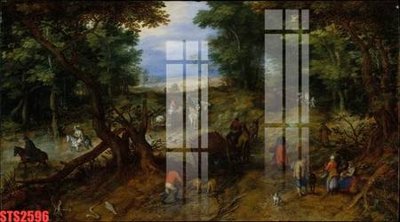 File tranh in trần Tranh sơn dầu phương tây tổng hợp STS2596 (ảnh gốc siêu nét)