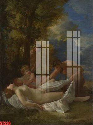 File in trần Tranh sơn dầu phương tây tổng hợp STS26 (file gốc) phong thủy