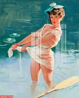 File in mica Tranh sơn dầu phương tây tổng hợp STS26037 (bản gốc) siêu trong