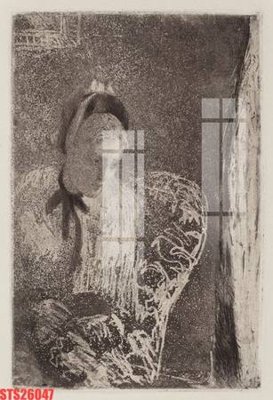 File in trần Tranh sơn dầu phương tây tổng hợp STS26047 (bản gốc 3D) sống động