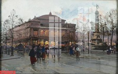 File ảnh Tranh sơn dầu phương tây tổng hợp STS26212 (gốc) cho trang trí nội thất