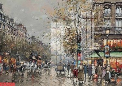 Download file gốc Tranh sơn dầu phương tây tổng hợp STS2634 (in lụa) nghệ thuật