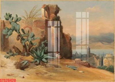 File tranh gốc Tranh sơn dầu phương tây tổng hợp STS26420 (bản đẹp) độc quyền