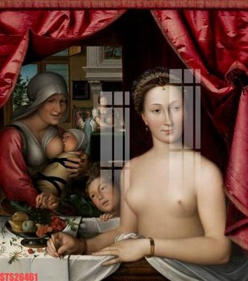 Chi tiết file ảnh Tranh sơn dầu phương tây tổng hợp STS26461 sắc nét