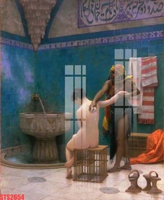 File PSD Tranh sơn dầu phương tây tổng hợp STS2654 (gốc) cho in quảng cáo