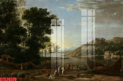 File ảnh Tranh sơn dầu phương tây tổng hợp STS26570 (gốc) in Hiflex