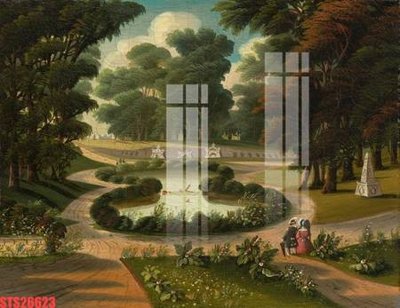 File in mica Tranh sơn dầu phương tây tổng hợp STS26623 (bản gốc) làm vách ngăn