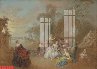 File gốc in ấn Tranh sơn dầu phương tây tổng hợp STS26640 độ phân giải cao