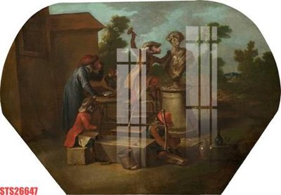 Download file gốc Tranh sơn dầu phương tây tổng hợp STS26647 (in mica) trong suốt