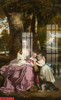 Tải file PSD Tranh sơn dầu phương tây tổng hợp STS26664 (nguyên layer) để in