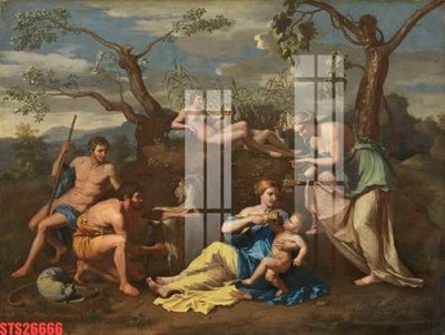 File tranh Tranh sơn dầu phương tây tổng hợp STS26666 (gốc) in film