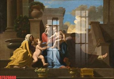 File gốc Tranh sơn dầu phương tây tổng hợp STS26668 (PSD/TIFF) độ phân giải cao