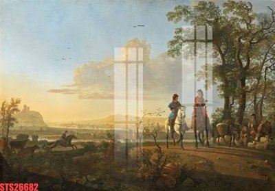 Download file Tranh sơn dầu phương tây tổng hợp STS26682 (gốc) in mica bàn thờ