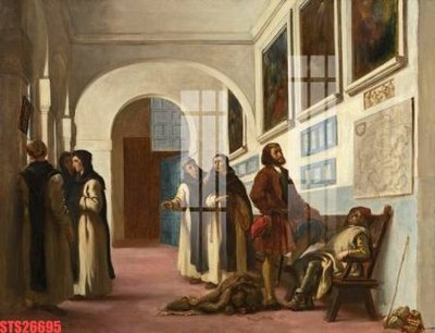 Download file gốc Tranh sơn dầu phương tây tổng hợp STS26695 (in mica) trong suốt