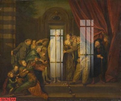 File tranh PSD Tranh sơn dầu phương tây tổng hợp STS26722 chất lượng cao