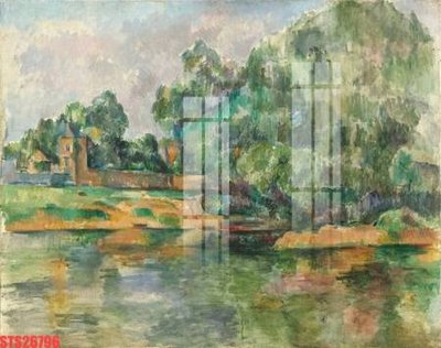 File in trần Tranh sơn dầu phương tây tổng hợp STS26796 (bản gốc) bầu trời