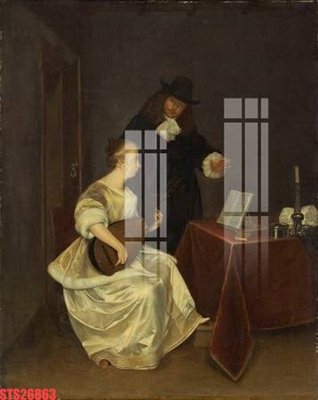 File gốc Tranh sơn dầu phương tây tổng hợp STS26863 (in 3D) nghệ thuật