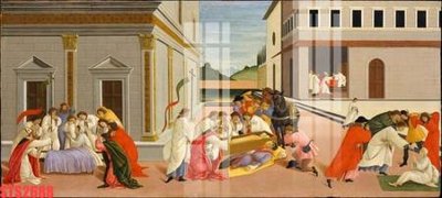 File in ấn cao cấp Tranh sơn dầu phương tây tổng hợp STS2688 (file gốc)