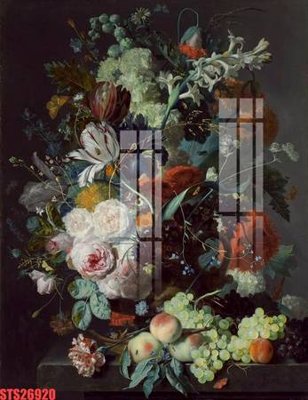 Tải file gốc in lụa Tranh sơn dầu phương tây tổng hợp STS26920 siêu nét