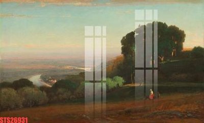 File tranh Tranh sơn dầu phương tây tổng hợp STS26931 (ảnh gốc) in trần xuyên sáng