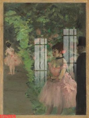 File gốc Tranh sơn dầu phương tây tổng hợp STS26974 (in tráng gương) ốp tường