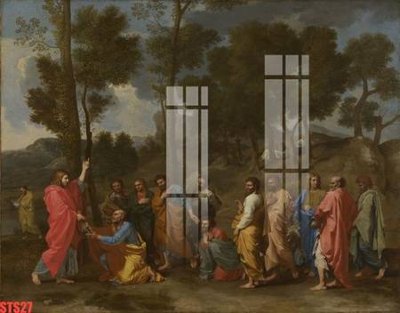 File tranh Tranh sơn dầu phương tây tổng hợp STS27 (bản gốc) in canvas