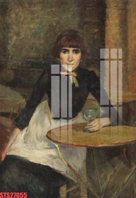 Ảnh gốc Tranh sơn dầu phương tây tổng hợp STS27055 (độ nét cao) in tráng gương