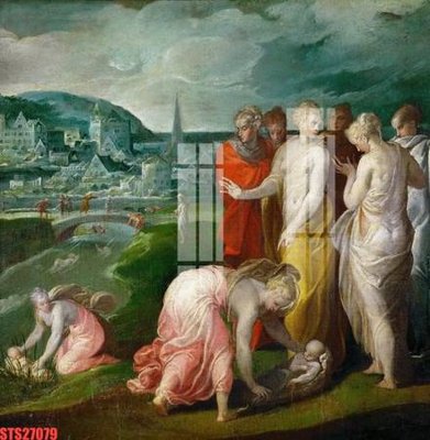 File gốc Tranh sơn dầu phương tây tổng hợp STS27079 (in lụa) họa tiết 3D