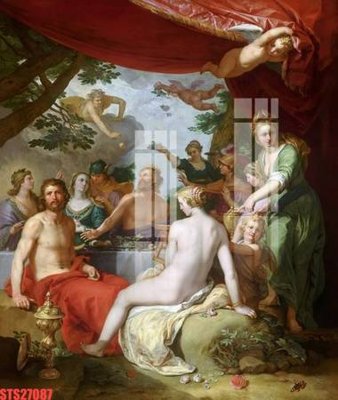 Hình ảnh file gốc in lụa Tranh sơn dầu phương tây tổng hợp STS27087