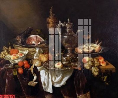 Tải file Tranh sơn dầu phương tây tổng hợp STS27151 (gốc) in nhanh