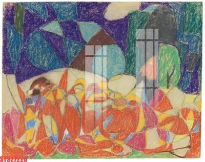 File gốc Tranh sơn dầu phương tây tổng hợp STS27220 (phiên bản chuẩn) để in ấn