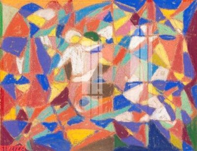 Tải file tranh Tranh sơn dầu phương tây tổng hợp STS27221 (gốc) tại Filetranh.com