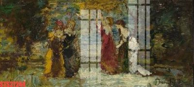 File gốc Tranh sơn dầu phương tây tổng hợp STS27244 (PNG) chất lượng cao