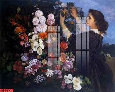 File tranh Tranh sơn dầu phương tây tổng hợp STS2728 (bản gốc) treo tường