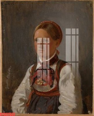 File tranh Tranh sơn dầu phương tây tổng hợp STS27337 (bản gốc) in lụa 5D