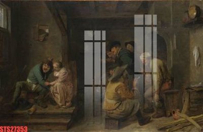 Tải file gốc Tranh sơn dầu phương tây tổng hợp STS27353 (in khổ lớn) không mờ