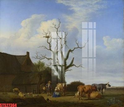 File gốc Tranh sơn dầu phương tây tổng hợp STS27364 (ảnh chi tiết) để in trần